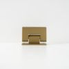 Shower Hinge Glass to Wall Brushed Brass