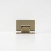 Shower Hinge Glass to Wall Warm Brushed Nickel