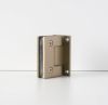 Shower Hinge Glass to Wall Warm Brushed Nickel