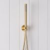 Shower Hose + Sprayer Brushed Brass