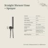 Shower Hose + Sprayer Gunmetal