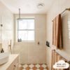 Shower Shelf Antique Brass
