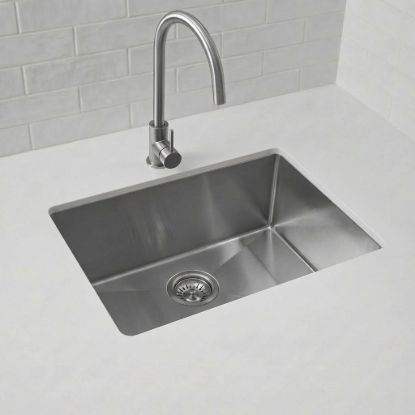Single Bowl Deep Sink 550x450mm Stainless Steel