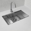 Single Bowl Sink 750x450mm Stainless Steel