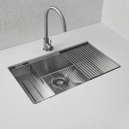 Single Bowl Sink 750x450mm Stainless Steel