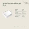 Small Farmhouse Fireclay Sink