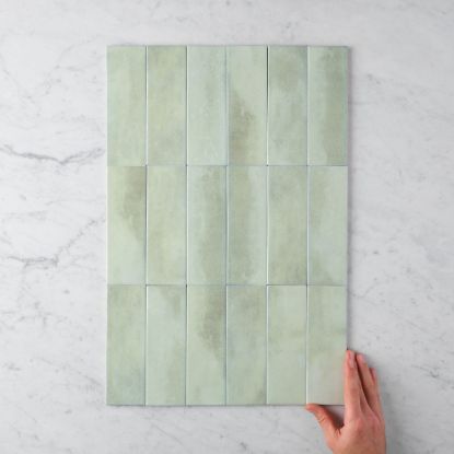 Stanmore Gloss Subway Green Tile