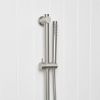 Straight Hand Shower + Adjustable Rail Stainless Steel