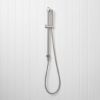 Straight Hand Shower + Adjustable Rail Stainless Steel