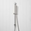 Straight Hand Shower + Adjustable Rail Stainless Steel