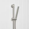 Straight Hand Shower + Adjustable Rail Stainless Steel