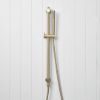 Straight Hand Shower + Adjustable Rail Warm Brushed Nickel