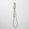 Straight Hand Shower + Adjustable Rail Warm Brushed Nickel