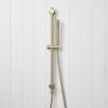 Straight Hand Shower + Adjustable Rail Warm Brushed Nickel