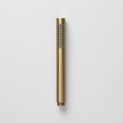 Straight Shower Sprayer Head Brushed Brass