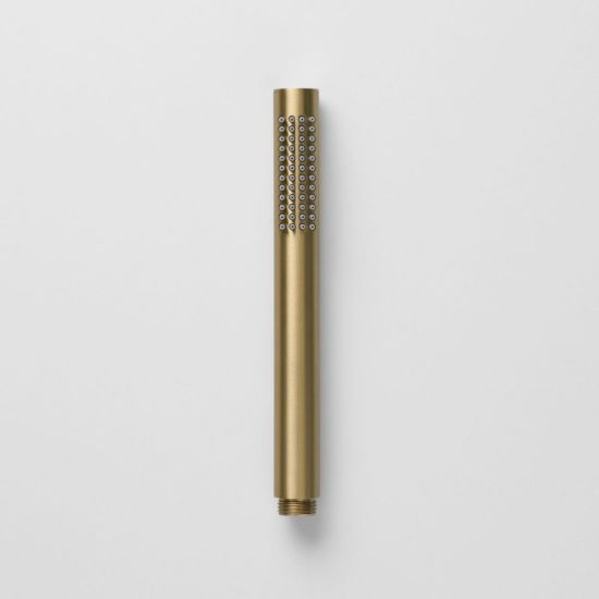 Straight Shower Sprayer Head Brushed Brass