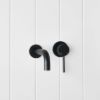Sydney Wall Spout + Mixer Matte Black