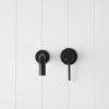 Sydney Wall Spout + Mixer Matte Black