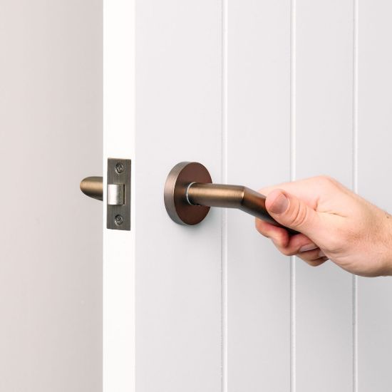 Sydney Door Handle Antique Brass