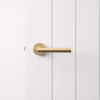 Sydney Door Handle Brushed Brass