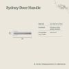 Sydney Door Handle Stainless Steel