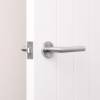 Sydney Door Handle with Lock Stainless Steel