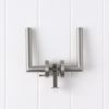Sydney Door Handle with Lock Stainless Steel