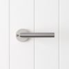 Sydney Door Handle with Lock Stainless Steel