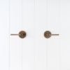 Sydney Double Handle Taps Antique Brass