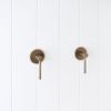 Sydney Double Handle Taps Antique Brass