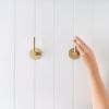 Sydney Double Handle Taps Brushed Brass