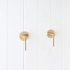 Sydney Double Handle Taps Brushed Brass