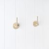 Sydney Double Handle Taps Warm Brushed Nickel