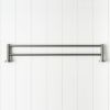Sydney Double Towel Rail 600mm Gunmetal