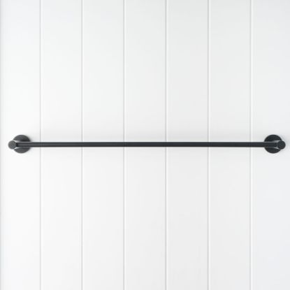 Sydney Double Towel Rail 600mm Matte Black