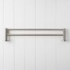 Sydney Double Towel Rail 600mm Stainless Steel
