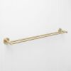 Sydney Double Towel Rail 750mm Warm Brushed Nickel
