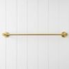 Sydney Double Towel Rail 600mm Brushed Brass