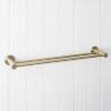 Sydney Double Towel Rail 600mm Warm Brushed Nickel