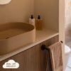 Sydney Hand Towel Holder Antique Brass