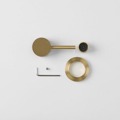 Sydney Round Kitchen Mixer Trim Kit Brushed Brass
