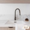 Sydney Dual Function Pullout Kitchen Mixer Antique Brass