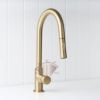 Sydney Dual Function Pullout Kitchen Mixer Brushed Brass