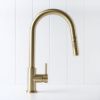 Sydney Dual Function Pullout Kitchen Mixer Brushed Brass