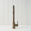 Sydney Round Kitchen Mixer Antique Brass