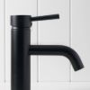 Sydney Short Basin Mixer Matte Black