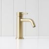 Sydney Short Basin Mixer Warm Brushed Nickel