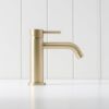 Sydney Short Basin Mixer Warm Brushed Nickel