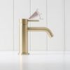 Sydney Short Basin Mixer Warm Brushed Nickel