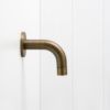 Sydney Short Wall Spout Antique Brass